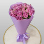 15 сиреневых роз (Кения) фото 3